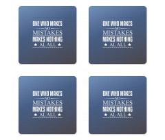 Value of Mistakes Coaster Set Of Four