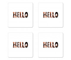 Puppies Saying Hello Coaster Set Of Four