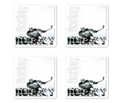 Professional Goaltender Coaster Set Of Four