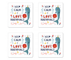 Pop Culture Phrase Coaster Set Of Four