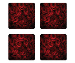 Drops of Blooming Bouquet Coaster Set Of Four