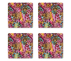 Mottled Camo Coaster Set Of Four