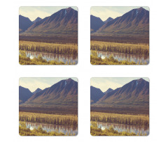 Idyllic Rustic Photo Coaster Set Of Four