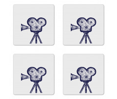 Sketch Projector Coaster Set Of Four