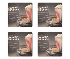 Motion Picture Coaster Set Of Four