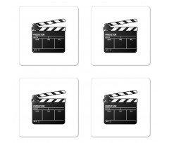 Film and Video Industry Coaster Set Of Four