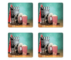 Production Theme Coaster Set Of Four