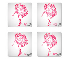 Mystical Angel Coaster Set Of Four