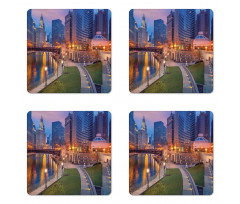Cityscape Urban Coaster Set Of Four