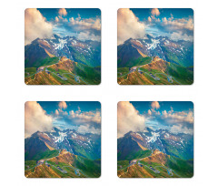 Grossglockner Austria Coaster Set Of Four