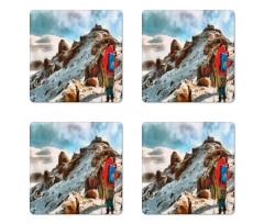 Trekkers Kilimanjaro Coaster Set Of Four