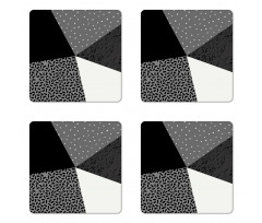 Dots and Stripes Coaster Set Of Four