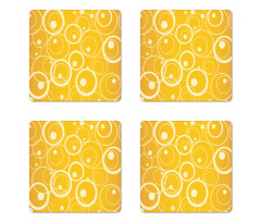 Circles and Dots Coaster Set Of Four