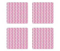 Girly Animals Coaster Set Of Four