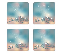 Milky Way and Himalayas Coaster Set Of Four