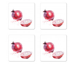 Onion Watercolors Coaster Set Of Four