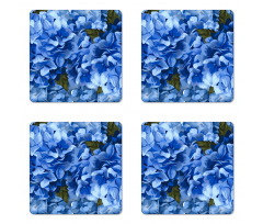 Hydrangea Flower Coaster Set Of Four