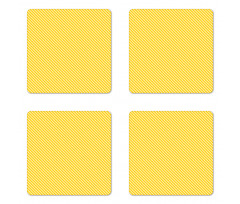 Striped Simple Motif Coaster Set Of Four