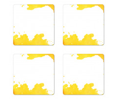 Watercolor Stain Coaster Set Of Four