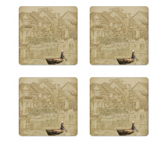 Vietnam Scenery Coaster Set Of Four