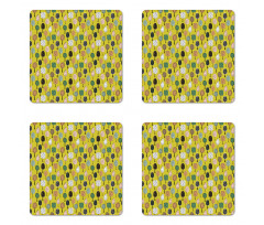 Autumn Trees Coaster Set Of Four