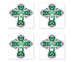 Celtic Everlasting Knot Coaster Set Of Four