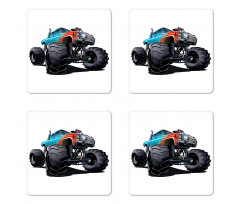 Offroad Sports Coaster Set Of Four