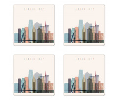 Missouri Landmarks Coaster Set Of Four