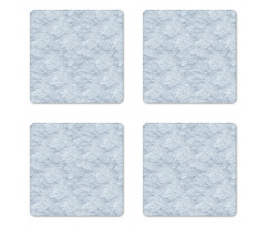 Traditional Japanese Motifs Coaster Set Of Four