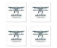 Freedom Message Coaster Set Of Four