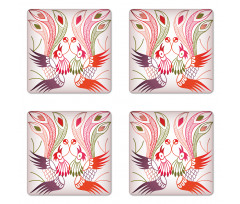 Chinese Traditional Coaster Set Of Four