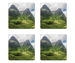 Glencoe Highlands Clouds Coaster Set Of Four