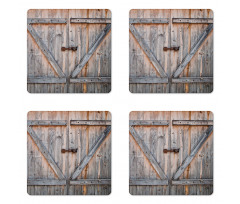 American Country Style Coaster Set Of Four