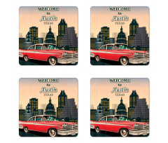 Welcome to Texas Greeting Coaster Set Of Four