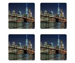 Brooklyn Bridge Coaster Set Of Four