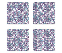 Bohemic Floral Country Coaster Set Of Four