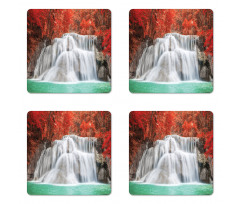 River in the Fall Coaster Set Of Four