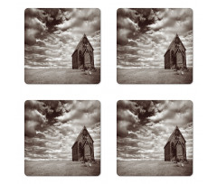 Ruined Building Coaster Set Of Four