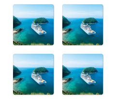 Passenger Ship Ocean Coaster Set Of Four