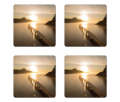 Ibiza Sunrise Spain Coaster Set Of Four