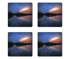 Sunset Scene Thailand Coaster Set Of Four