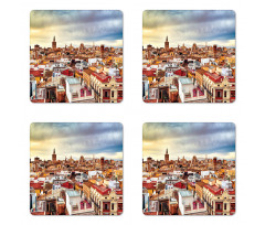 Valencia Spain View Coaster Set Of Four