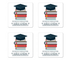 Education Inspirational Coaster Set Of Four