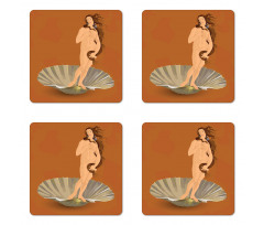 Botticelli Greek Inspired Coaster Set Of Four