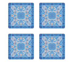 Classic Floral Coaster Set Of Four