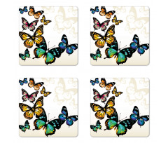 Monarch Shades Ombre Coaster Set Of Four