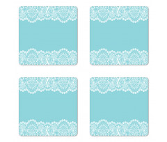 Ornamental Artwork Pattern Coaster Set Of Four