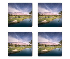 Picturesque Landscape of Chino Coaster Set Of Four