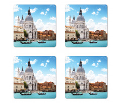 Grand Canal Venice Coaster Set Of Four