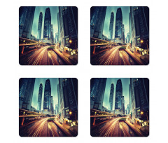 Traffic Hong Kong City Coaster Set Of Four